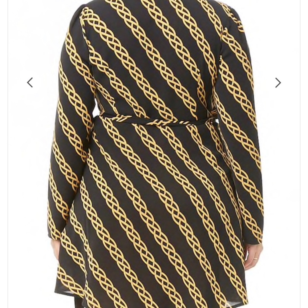 Blk/Gold dress 3x